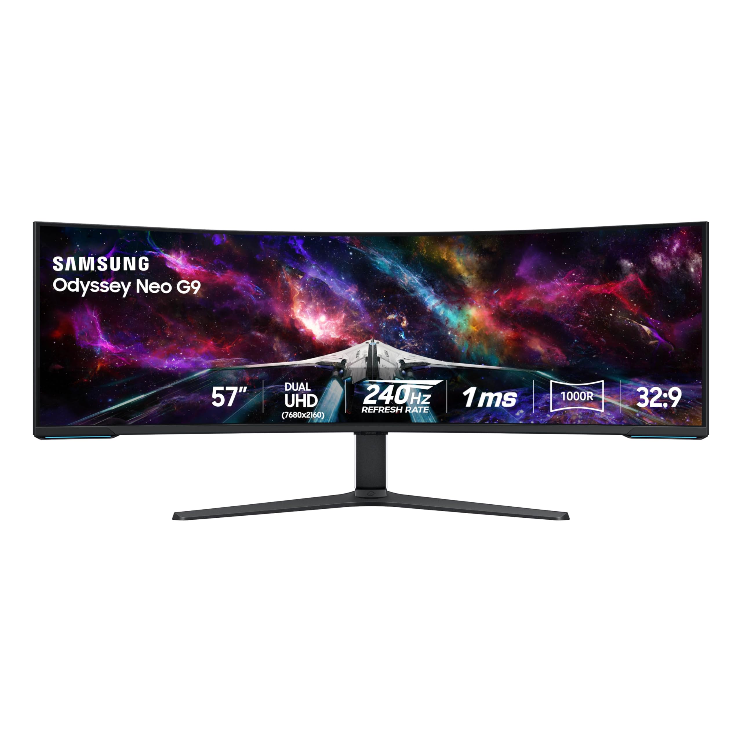 SAMSUNG S57CG952NN — 57IN, 32:9, VA PANEL, 240HZ, 7680X2160