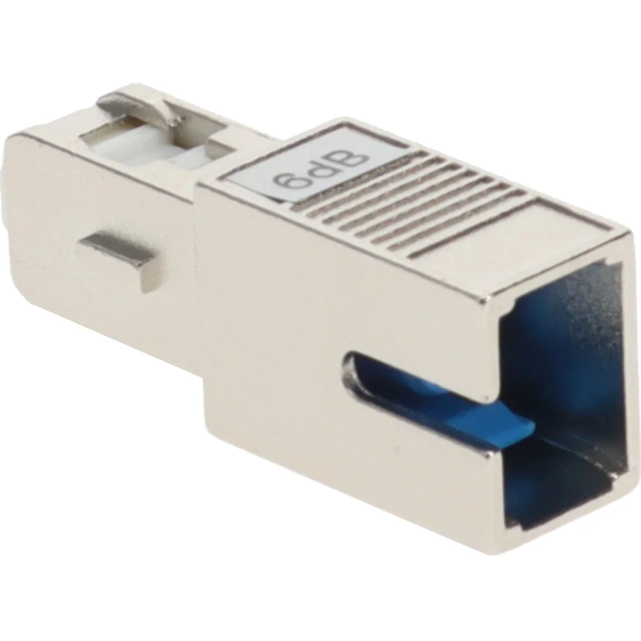 ADDON ADD-ATTN-SCPC-6DB — ADDON 2PK 6DB FIXED SC MALE TO SC FEMALE OS1 SMF SIMPLEX FIBER ATTENUATOR