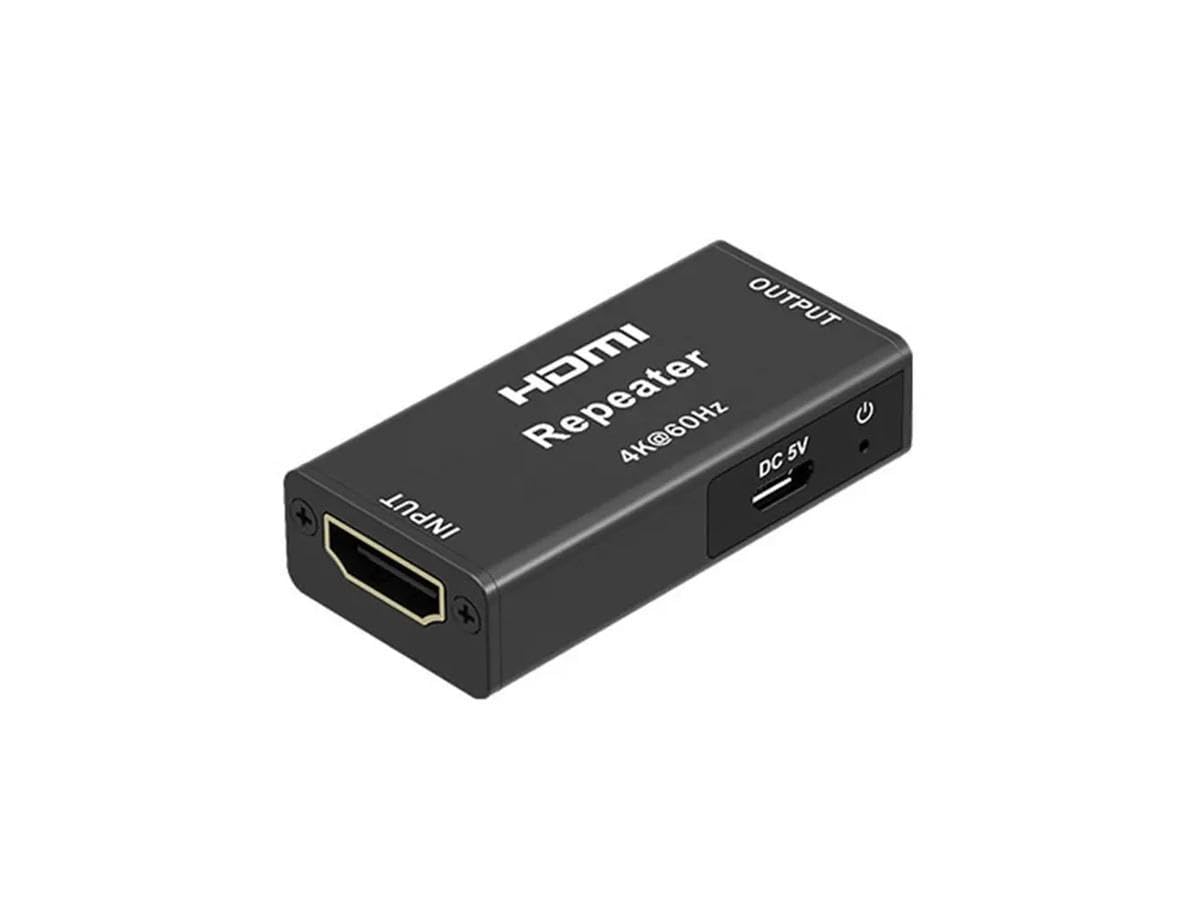 ROCSTOR Y10G003-B1 — TRUEREACH 4KX2K HDMI REPEATER EXTENDER - HDMI2.0 SIGNAL BOOSTER & VIDEO AMPLIFIE