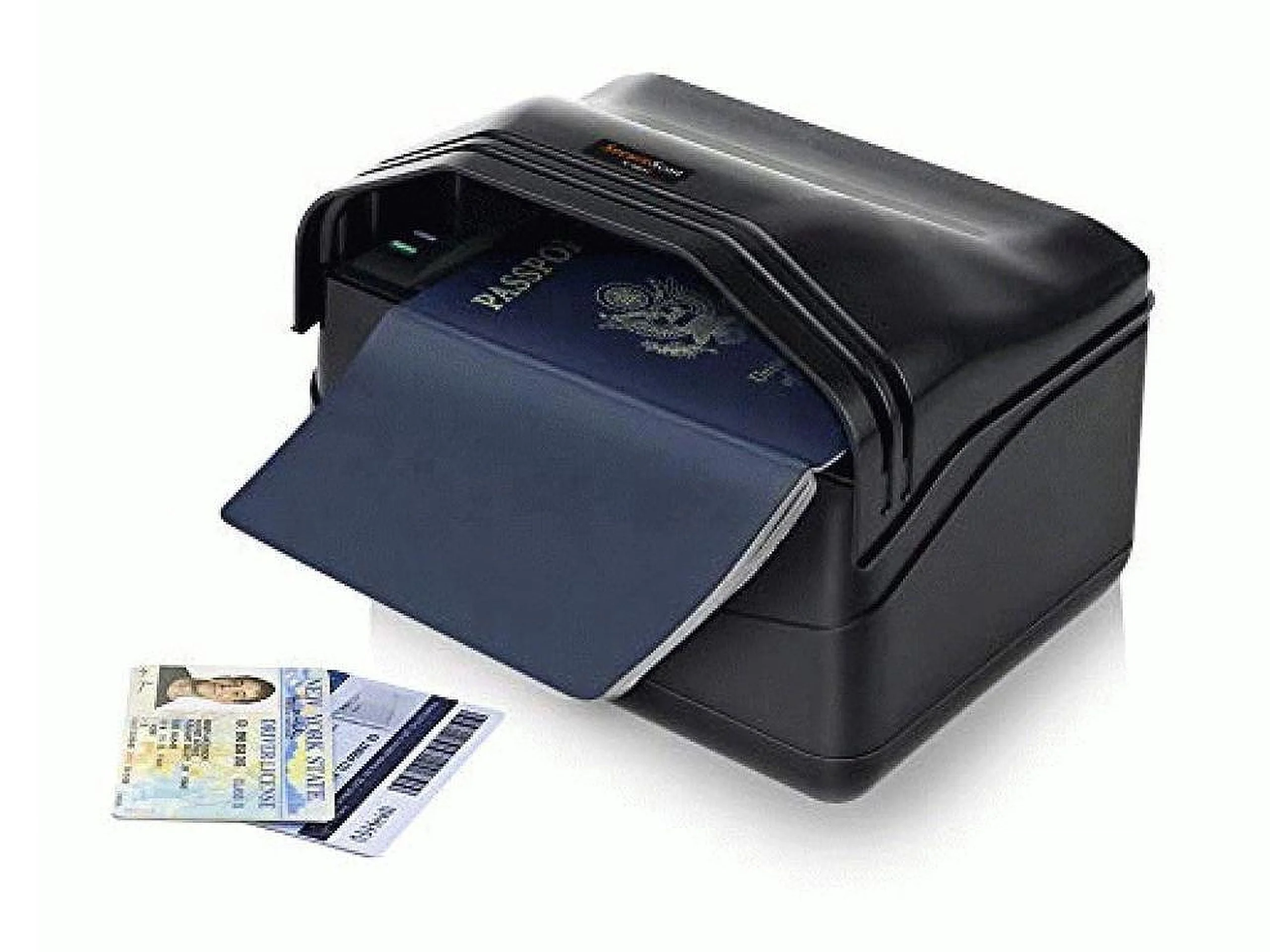 PLUSTEK SECURESCANXMINI — Compact X-MINI Passport and ID Reader with UV and IR Tech