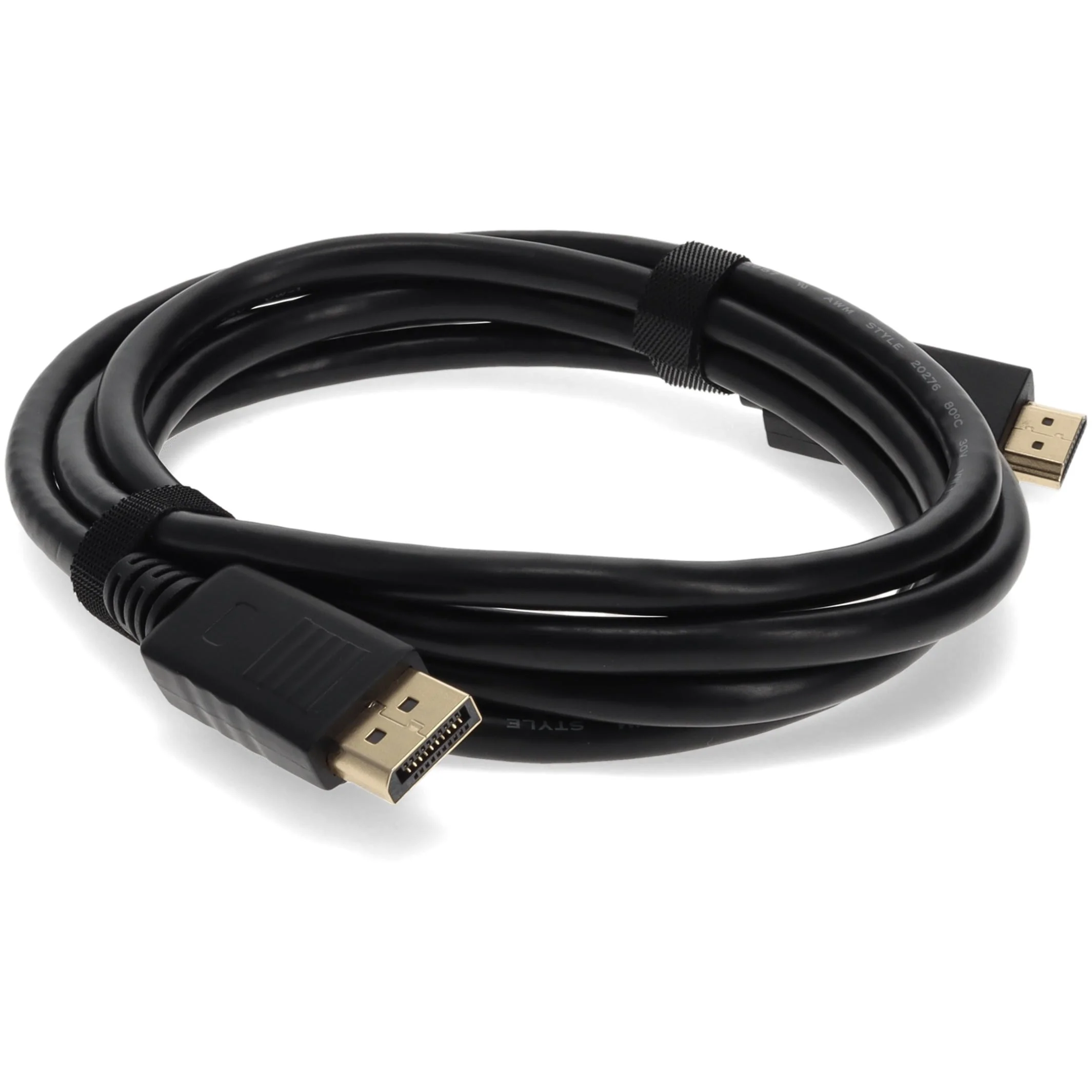 ADDON DISPORT2HDMIMM6F — ADDON 6FT DISPLAYPORT TO HDMI MALE TO MALE CABLE