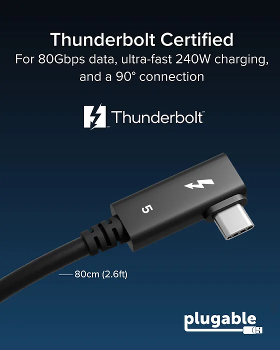 Plugable Technologies-TBT5-240W80R