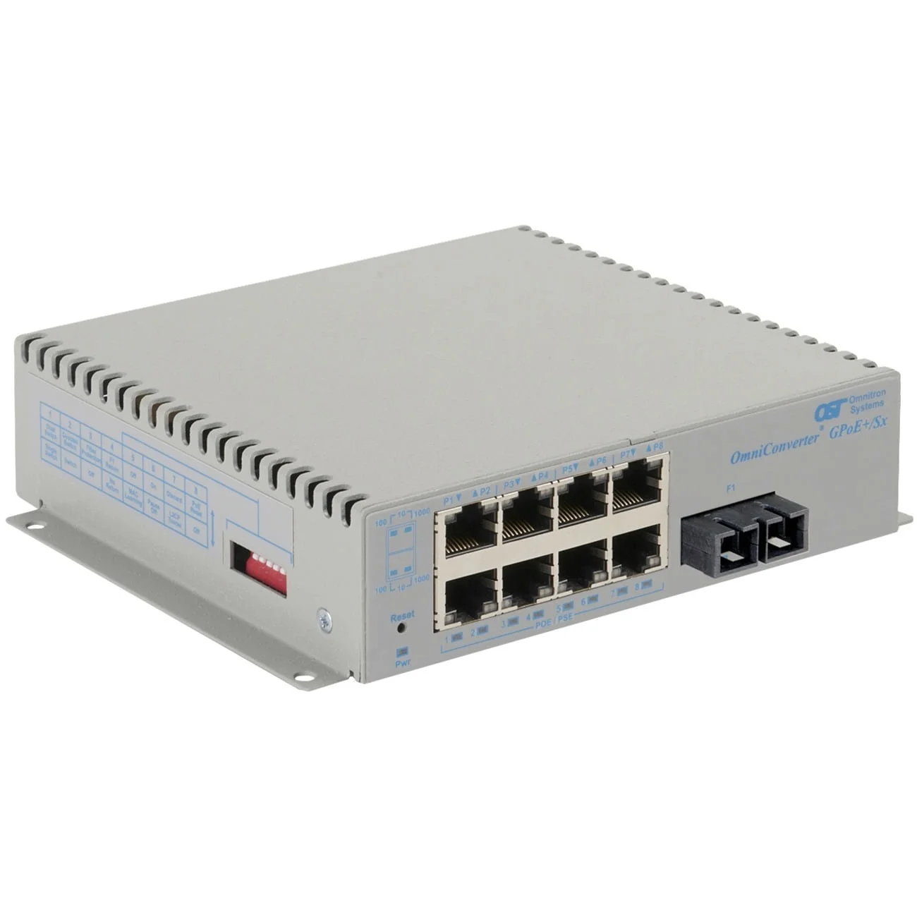 Omnitron Systems 9443-2-18-9Z — OMNICONVERTER GPOE+/SX 34KM