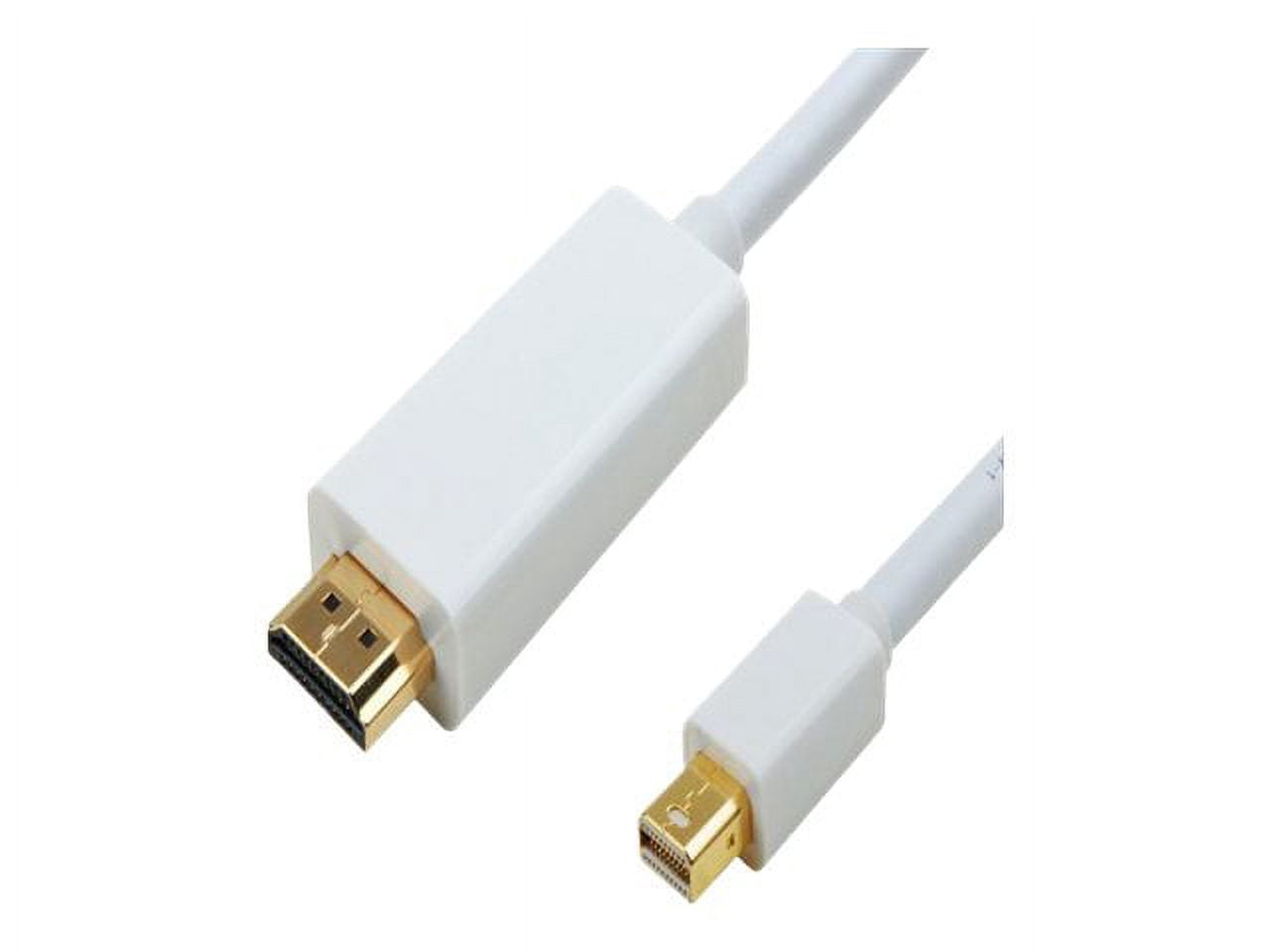 4XEM 4XMDPHDMI10 — 10FT Mini DisplayPort to HDMI Cable - 4K Support