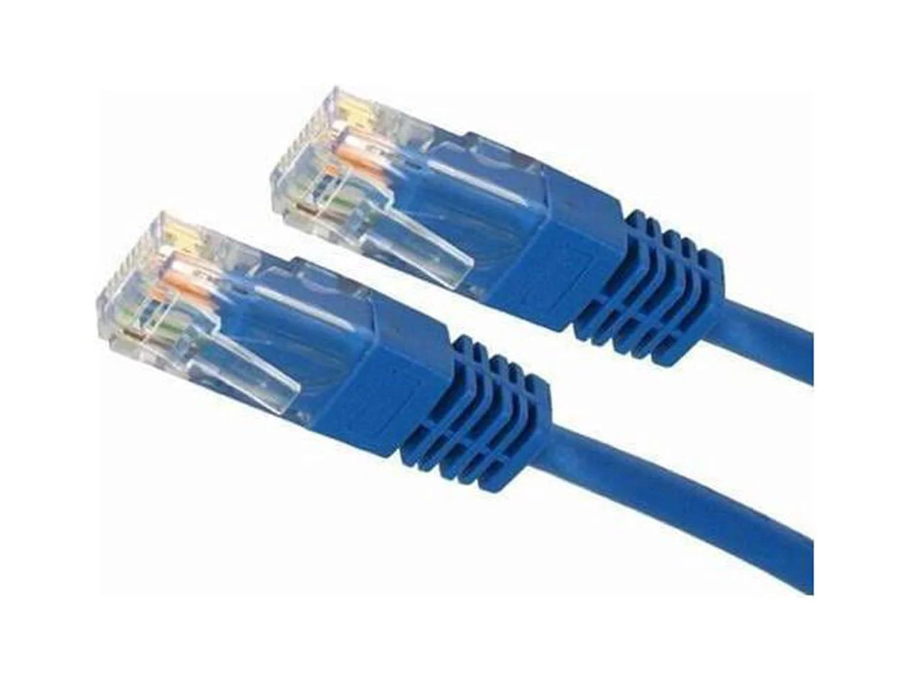 4XEM 4XC5EPATCH25BL — 25FT Cat5e Molded Ethernet Cable - Blue