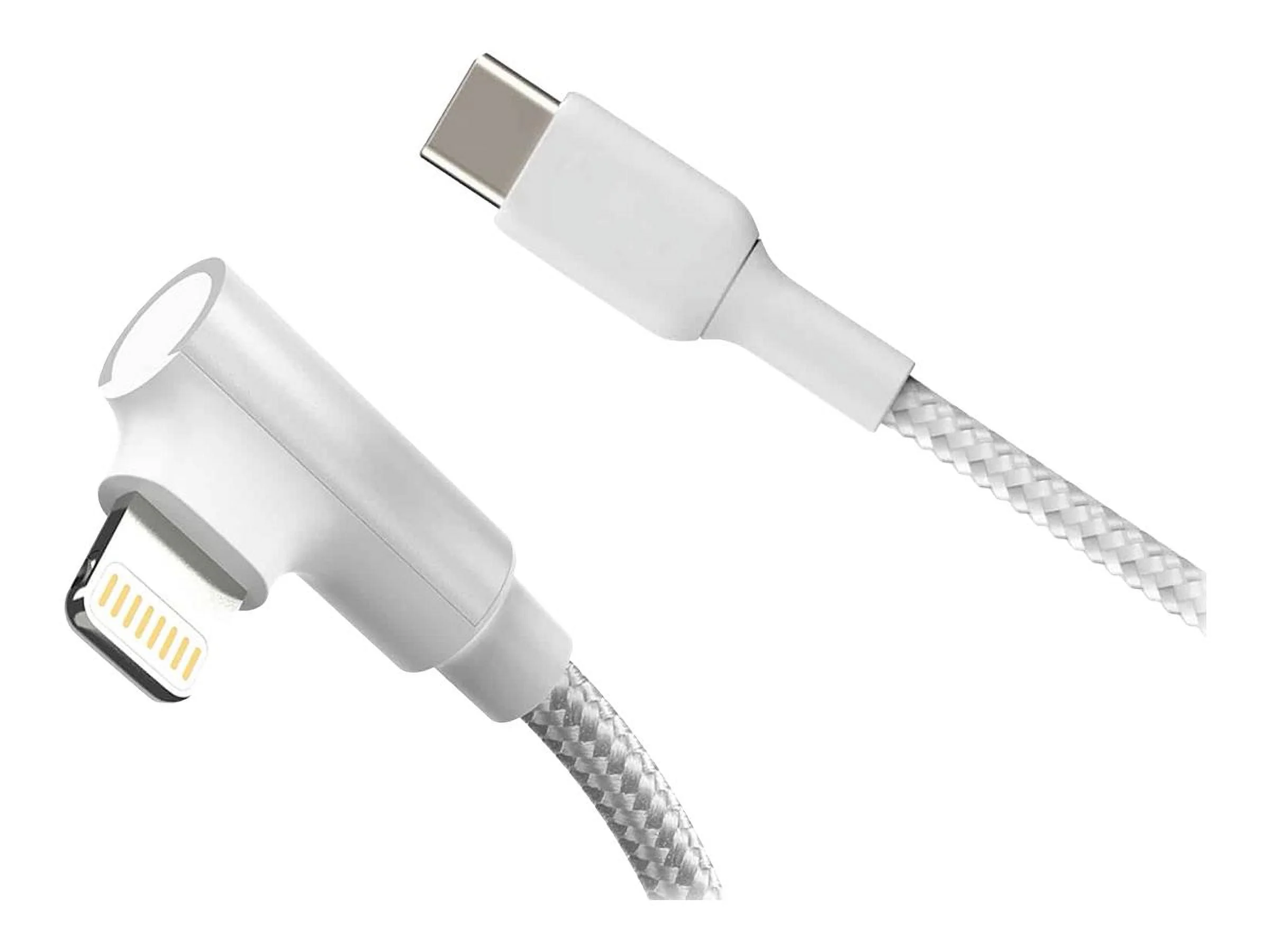 4XEM 4XLIGHTNING6RAW — 6FT Lightning to USB Right Angle Cable for iPhone/iPad