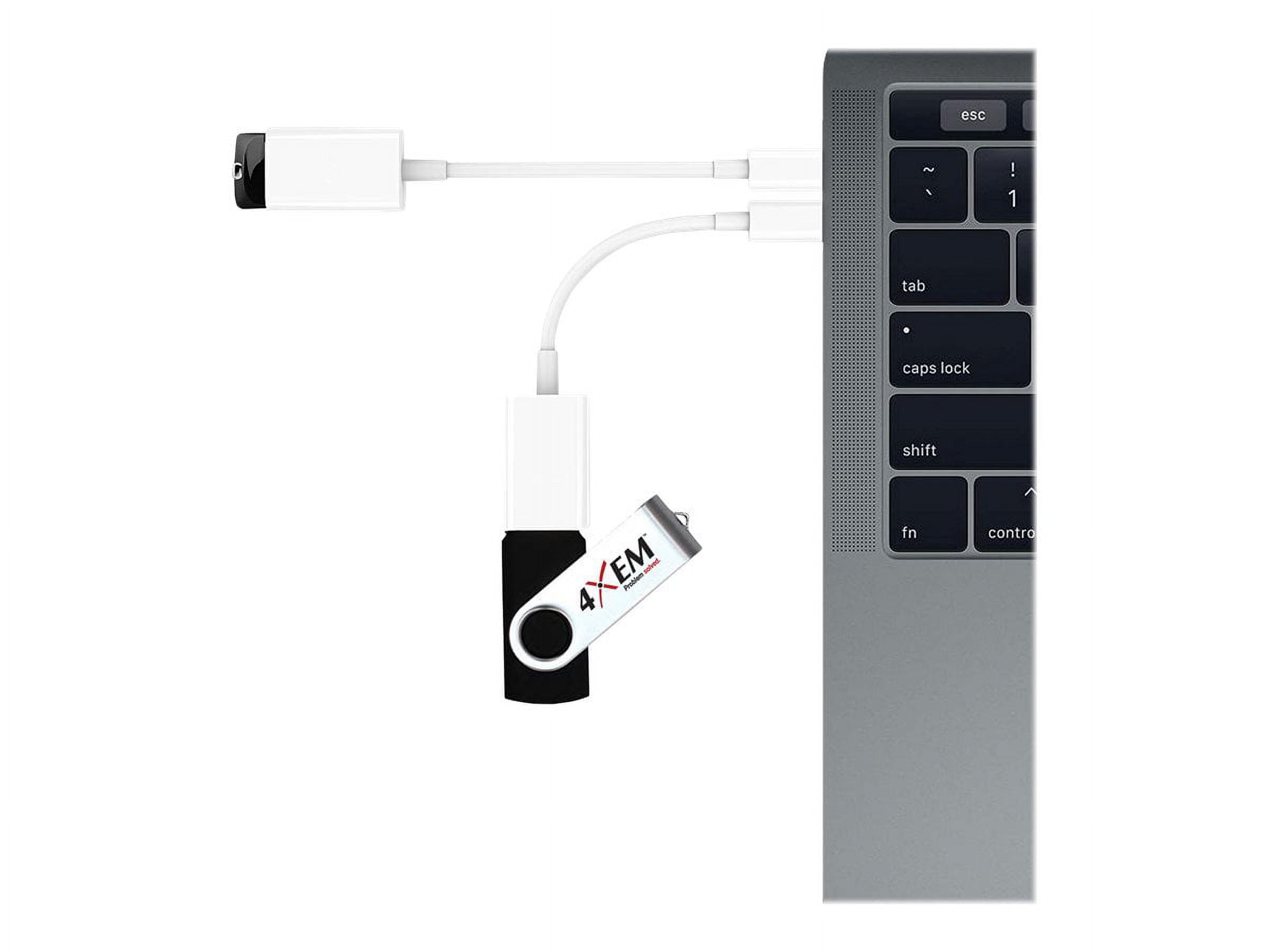 4XEM 4XUSBCUSB3AFW — USB-C to USB 3.0 A Female Adapter for Charging and Data