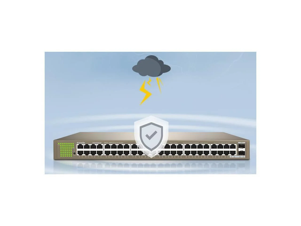Tenda Technology TEG1050F — 48GE+2SFP ETHERNET SWITCH