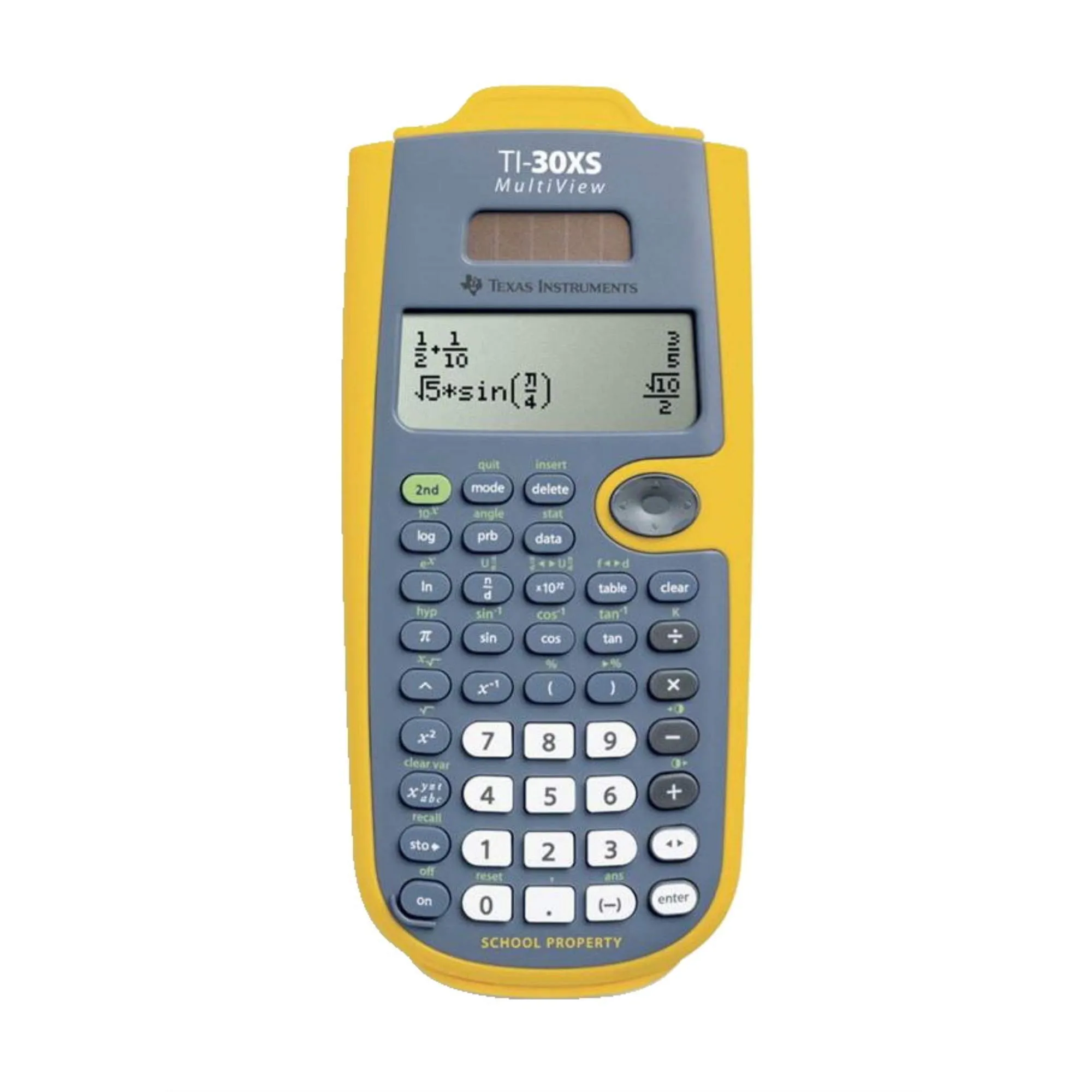Texas Instruments 30XSMV/TKT — TEXAS TI-30XSMV 4-LINE