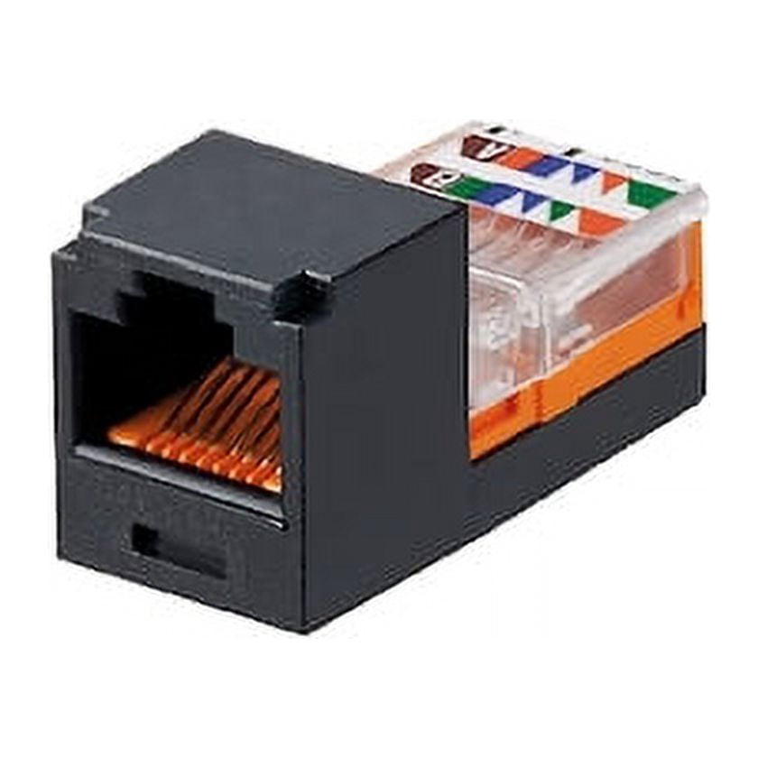 Panduit CJ588BLY — MINICOM MOD CAT5E UTP 8 POS 8 WIRE BLK
