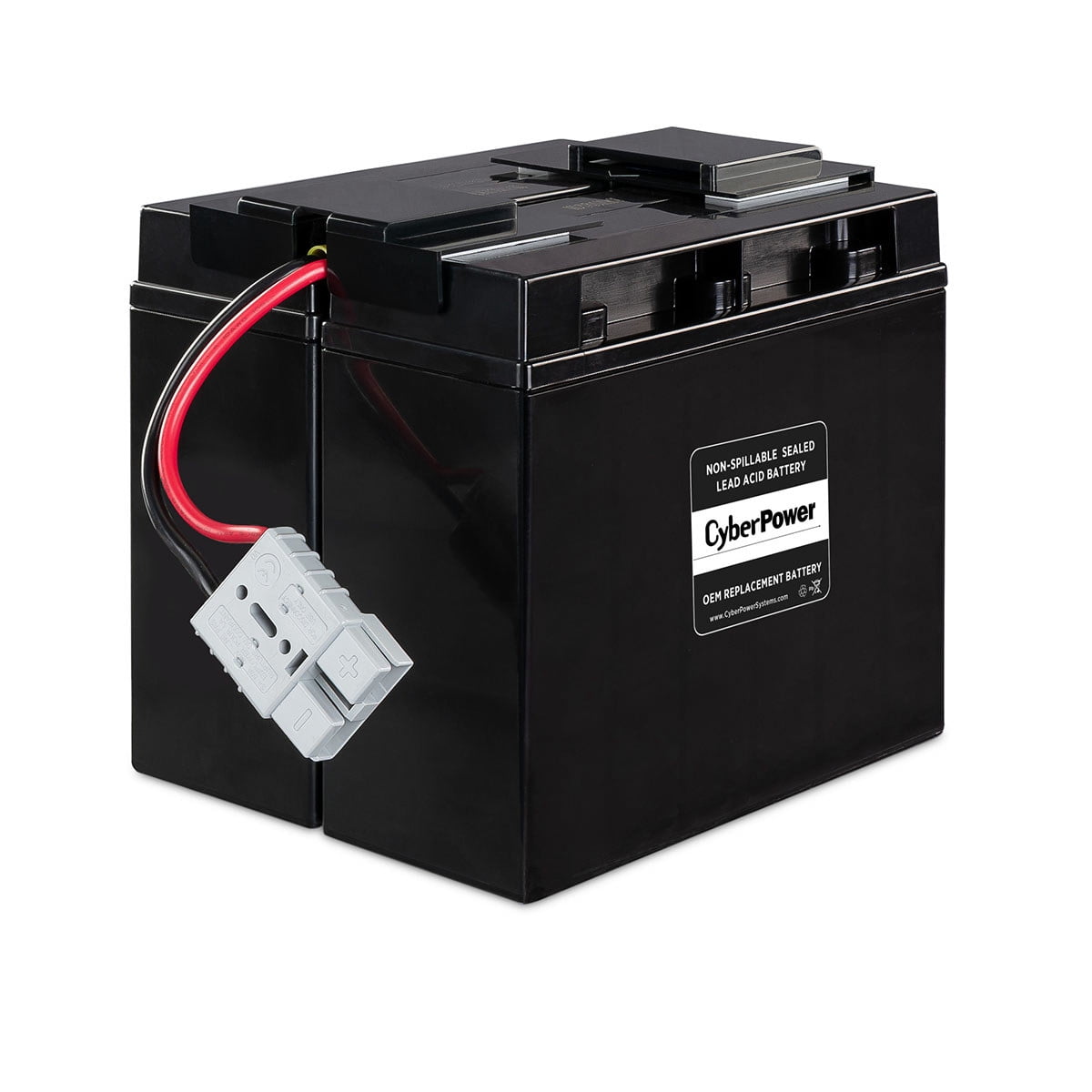 CyberPower RBC7-CP — BATTERY - LEAD-ACID - 12V - 18 AH - 2 YEAR LIMITED WARRANTY - SEALED LEAD-ACID B