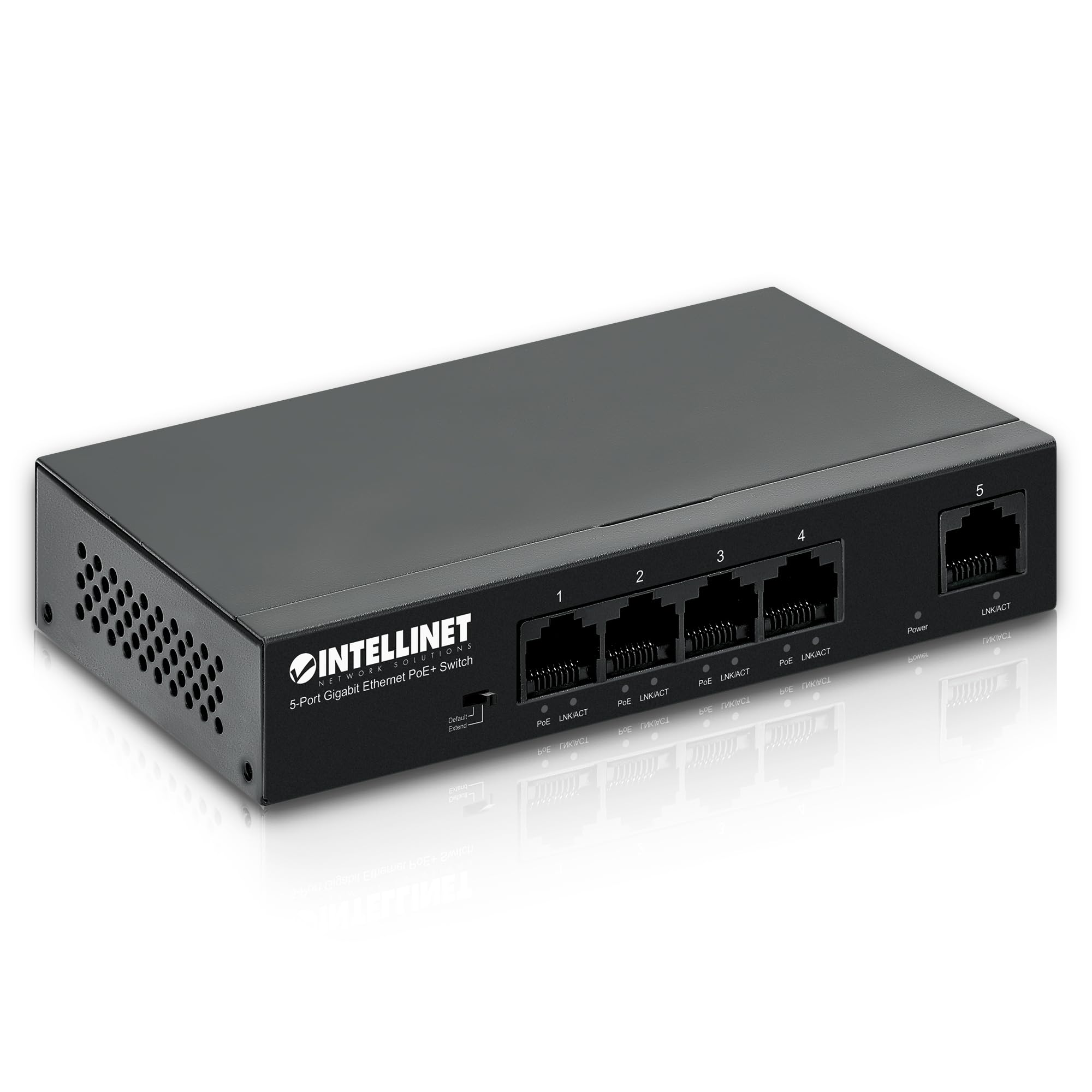 Manhattan 561792 — 5-PORT GIGABIT ETHERNET POE+ SWITCH
