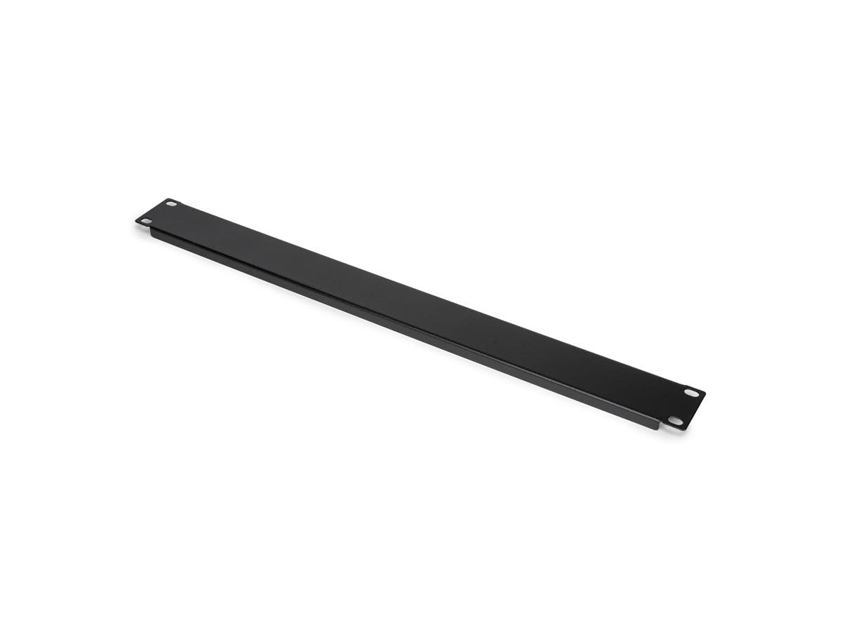ROCSTOR Y10E011-B1 — BLANKING PANEL 1U - 10 PACK - 19IN - HEAVY-DUTY COLD ROLLED STEEL (CRS) - STRONG