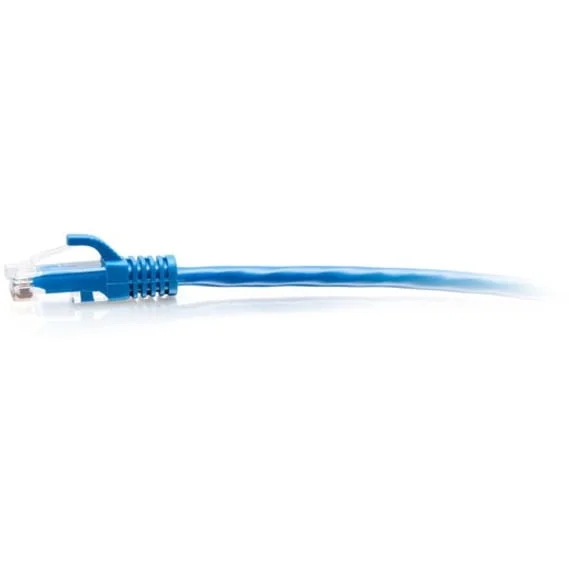 C2G C2G30125 — 1FT/0.3M CAT6A SLIM PATCH 28AWG BLUE
