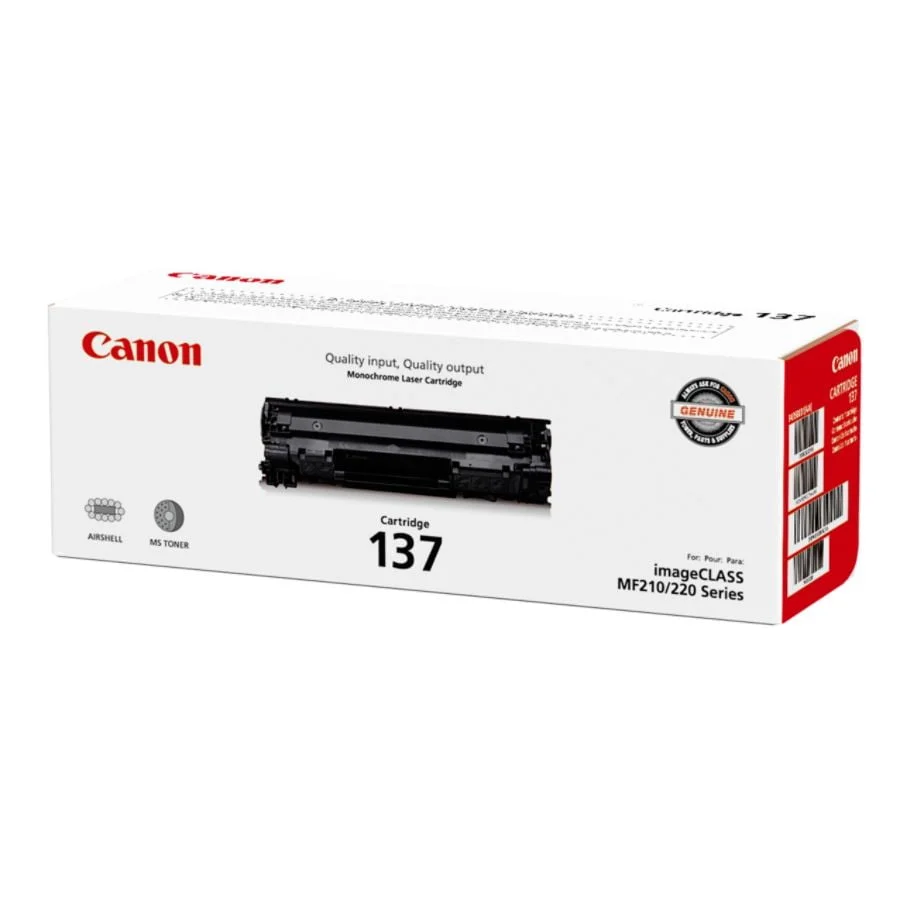 CANON 9435B001 — CANON CARTRIDGE 137 BLACK TONER FOR USE IN D570 LBP151DW MF212W MF216N MF217W MF