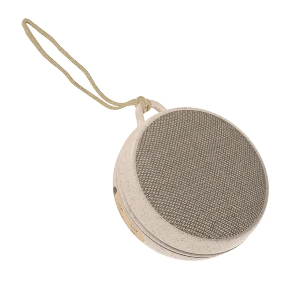 MAXELL 197309 — WIRELESS, BLUETOOTH SPEAKER 100% WOOD - LIGHT COLOR