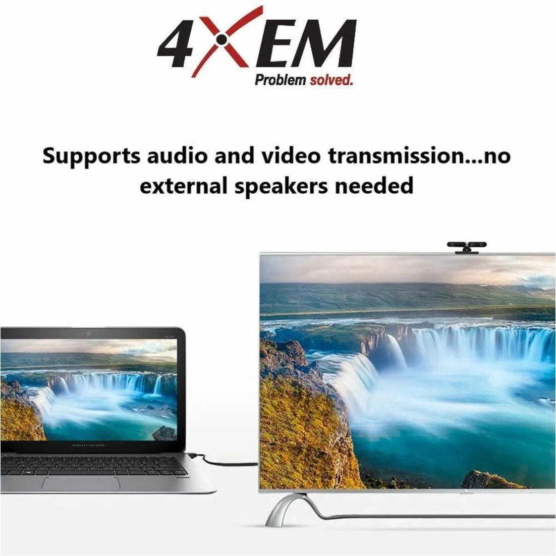 4XEM 4XDPDPCBL10 — 3M DisplayPort to DisplayPort Cable - 1080P Digital Audio/Video