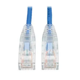 Eaton Tripplite N201-S04-BL — Cat6 Cable (RJ45 M/M),PoE,Blue,4 ft.