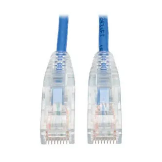 Eaton Tripplite N201-S02-BL — Cat6 Cable (RJ45 M/M),PoE,Blue,2 ft.