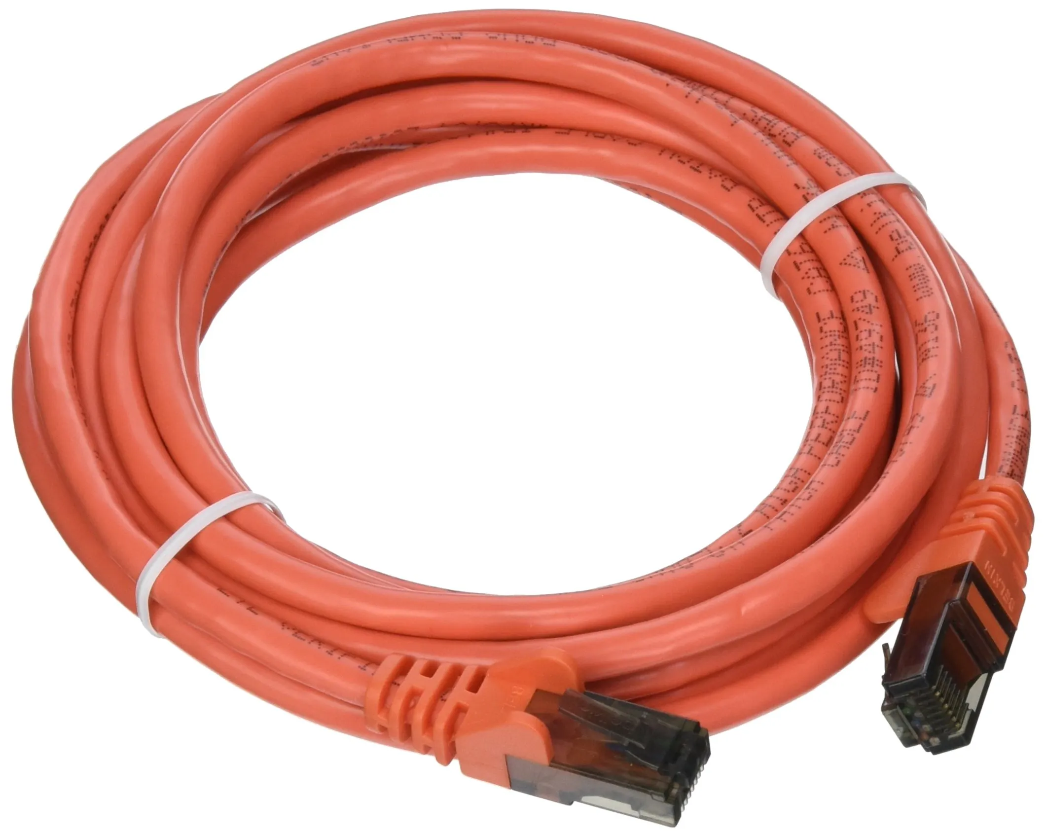 Belkin A3L980-10-ORG-S — PATCH CABLE - UNSHIELDED TWISTED PAIR (UTP) - MALE LEFT GENDER - MALE RIGHT GEND