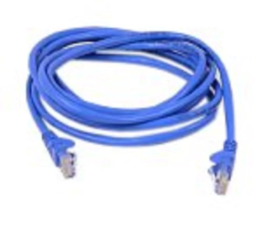 Belkin A3L791-20-BLU-S — BELKIN A3L791-20-BLU-S 20FT CAT5E SNAGLESS PATCH CABLE, UTP, BLUE PVC JACKET, 24