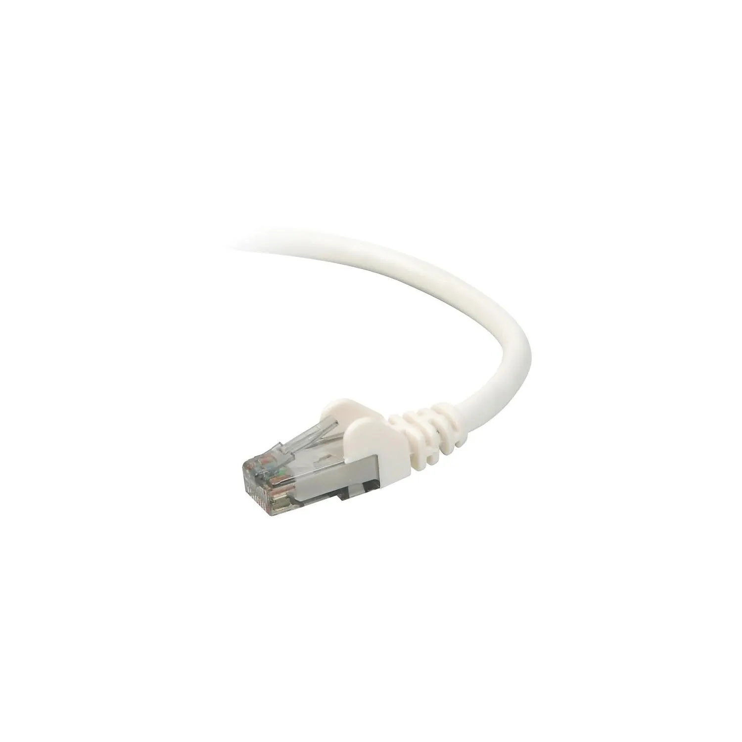 Belkin A3L980-25-WHT-S — PATCH CABLE - UNSHIELDED TWISTED PAIR (UTP) - MALE LEFT GENDER - MALE RIGHT GEND