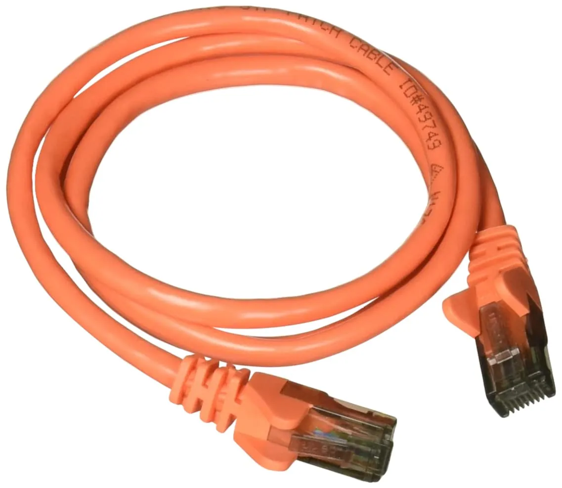 Belkin A3L980-03-ORG-S — PATCH CABLE - UNSHIELDED TWISTED PAIR (UTP) - MALE LEFT GENDER - MALE RIGHT GEND