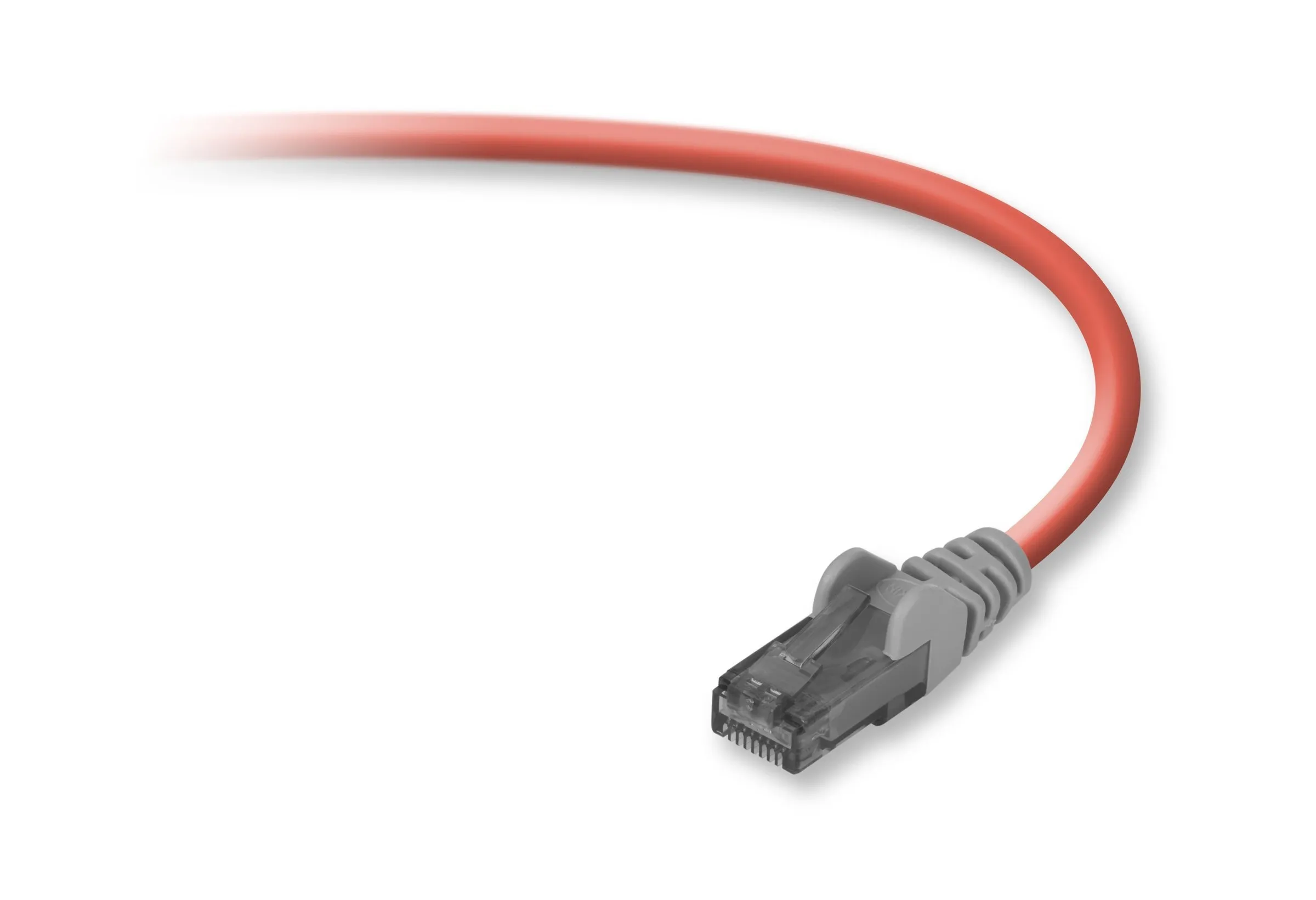 Belkin A3X189-03-RED-S — NETWORK CABLE TYPE: CROSSOVER CABLE - MALE LEFT GENDER - MALE RIGHT GENDER - RJ-