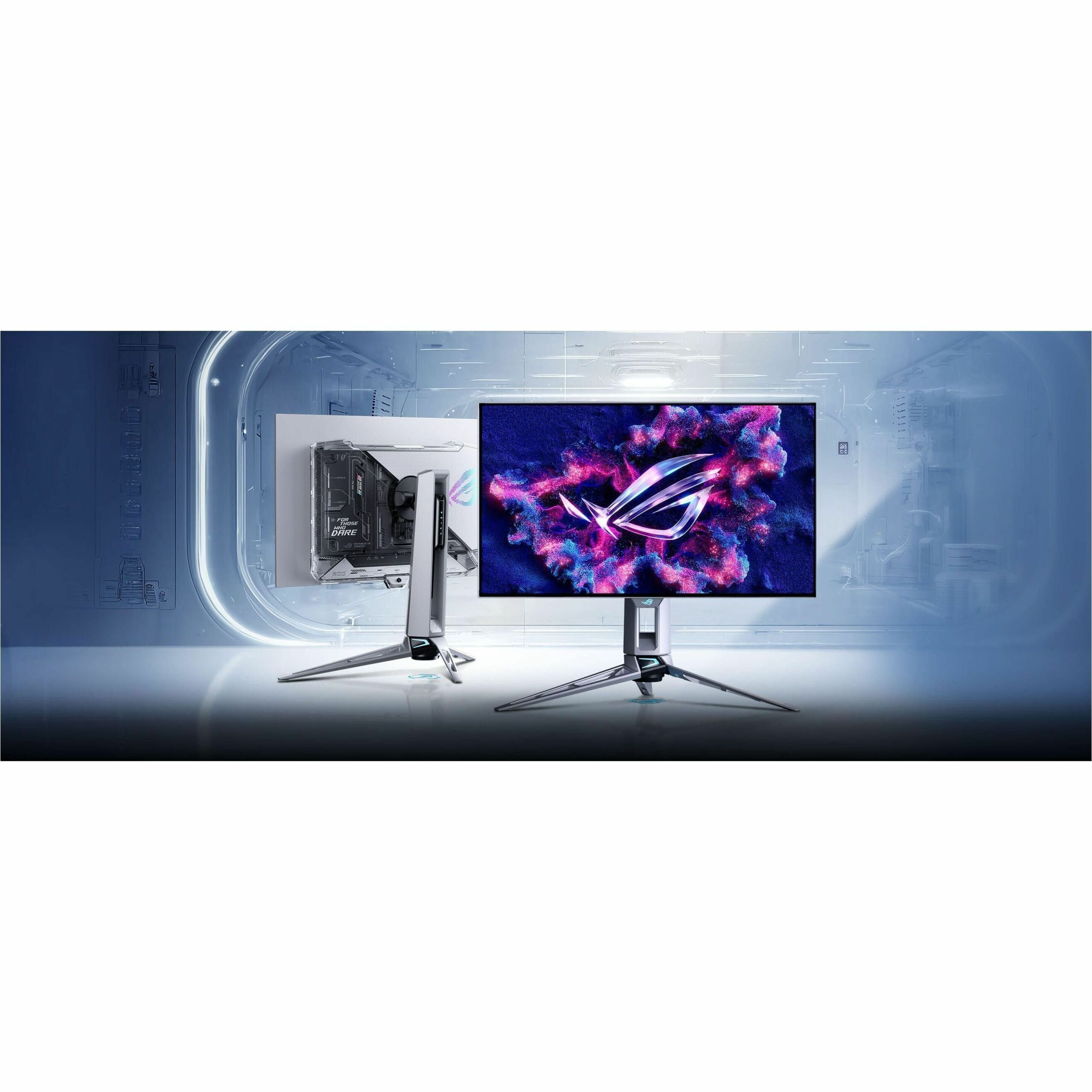 ASUS PG27AQWP-W — ASUS ROG SWIFT 27 OLED GAMING MONITOR (PG27AQWP-W) - TRUEBLACK GLOSSY TANDEM OLE