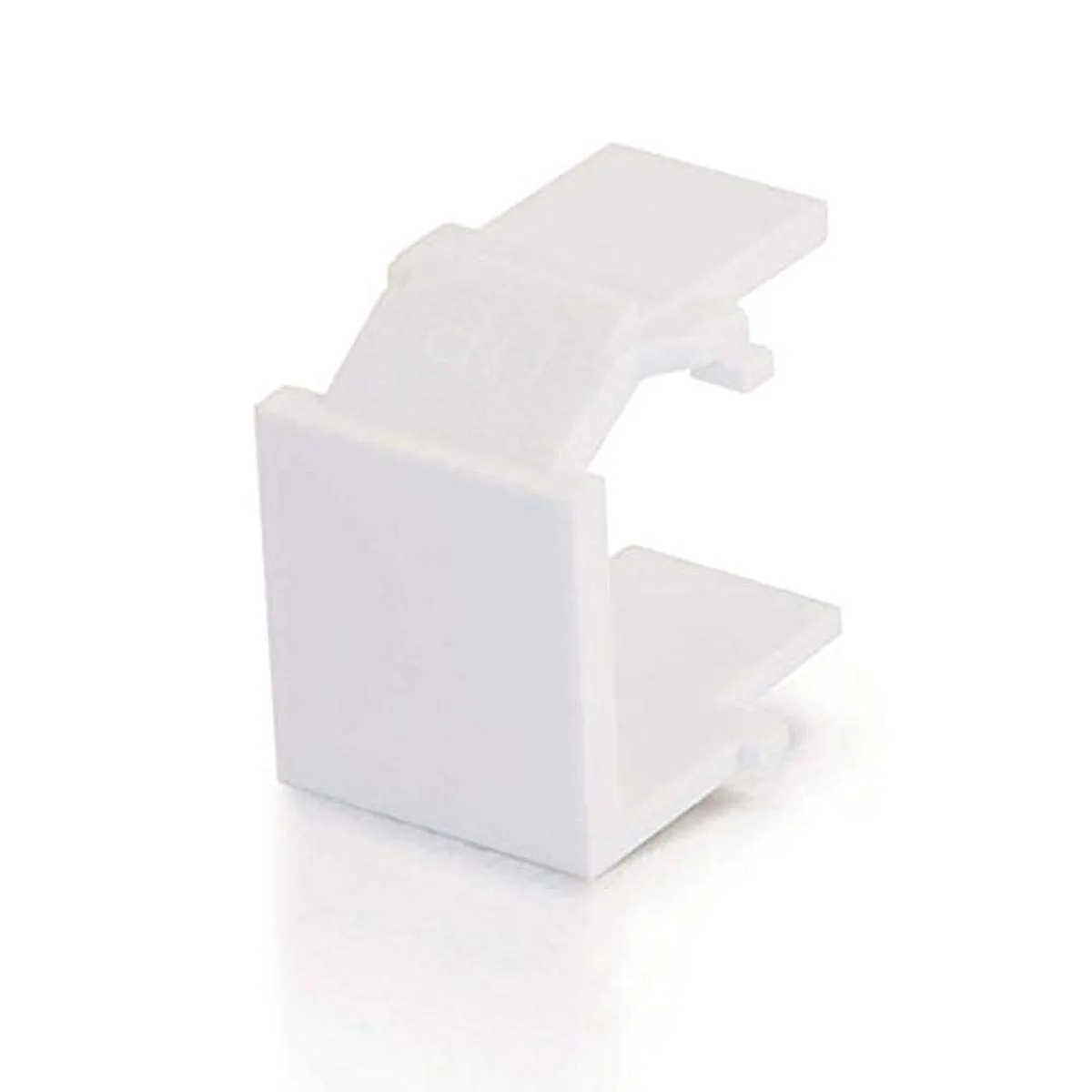 C2G 03820 — SNAP-IN BLANK KEYSTONE MODULE WHT