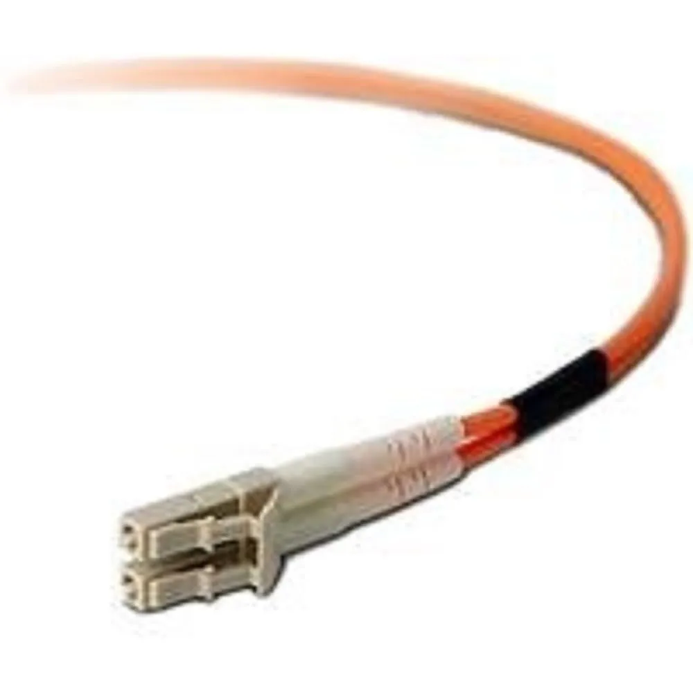 Belkin F2F202LL-05M — BELKIN FIBER OPTIC CABLE - FIBER OPTIC - MALE LEFT GENDER - MALE RIGHT GENDER -