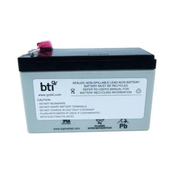 BATTERY TECHNOLOGY SP12-9-T2-BTI — 12V 9AH BATTERY WITH F2 TERMINALS WARRANTY: 12 MONTHS FROM DATE OF PURCHASE