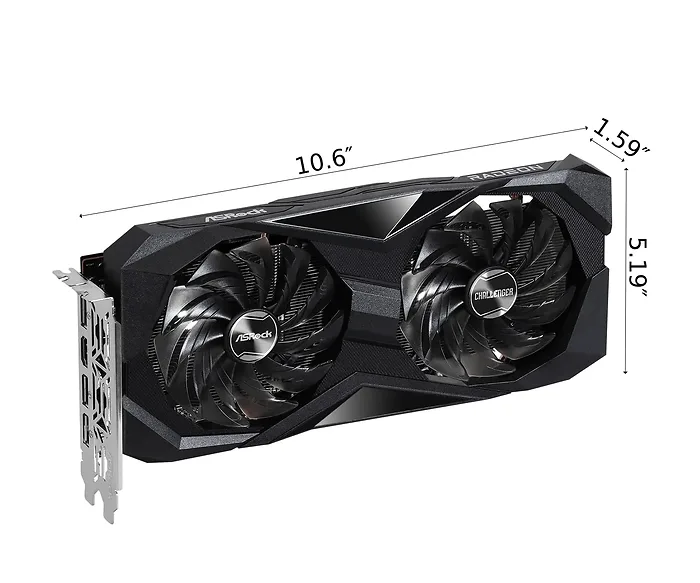 ASRock-RX7600 CL 8GO