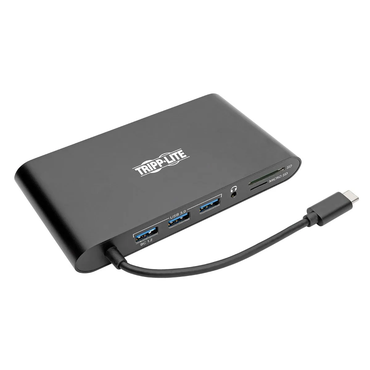 Eaton Tripplite U442-DOCK1-B — EATON TRIPP LITE SERIES USB-C DOCK, DUAL DISPLAY - 4K HDMI / MDP, VGA, USB 3.X (