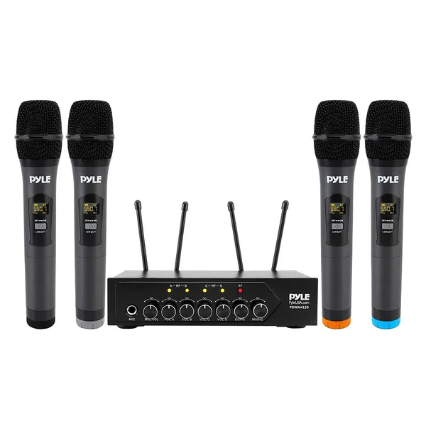 PYLE PDWM4120 — H&O UHF WRLS MIC SYS