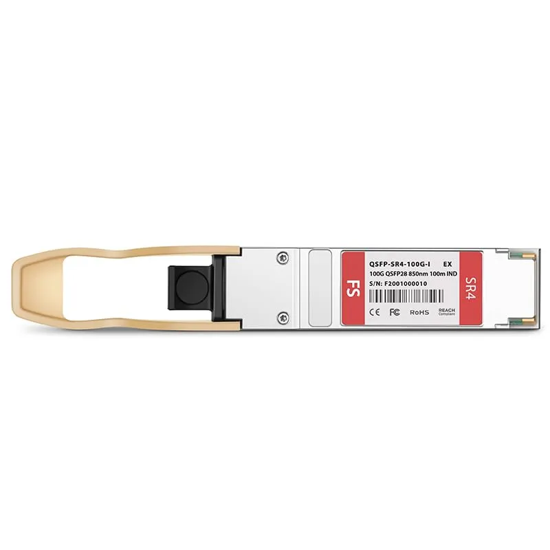 Extreme Networks 100G-SR4-QSFP100M — 100G, SR4, QSFP28, 100M, MPO CONNECTOR, MULTI-MODE, MSA P/N: EQPT1H4SR4UCM100.