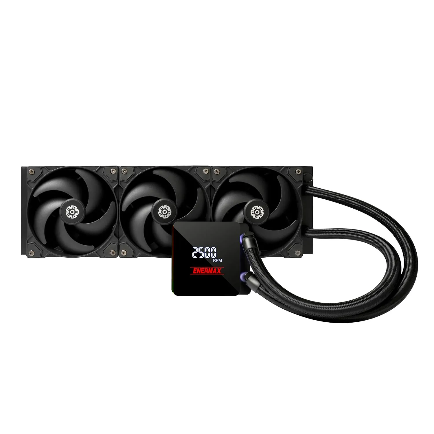 Enermax EL-XTR-360-D — Enermax ELC-LTXTR360 LIQTECH XTR 360mm Liquid Cooler, 550 W+ TDP, CPU Socket Intel LGA 4677, AMD TR5 (sTR5/ sTRX5/ sWRX9), SP6, sWRX8 / sTRX4 / TR4 / SP3