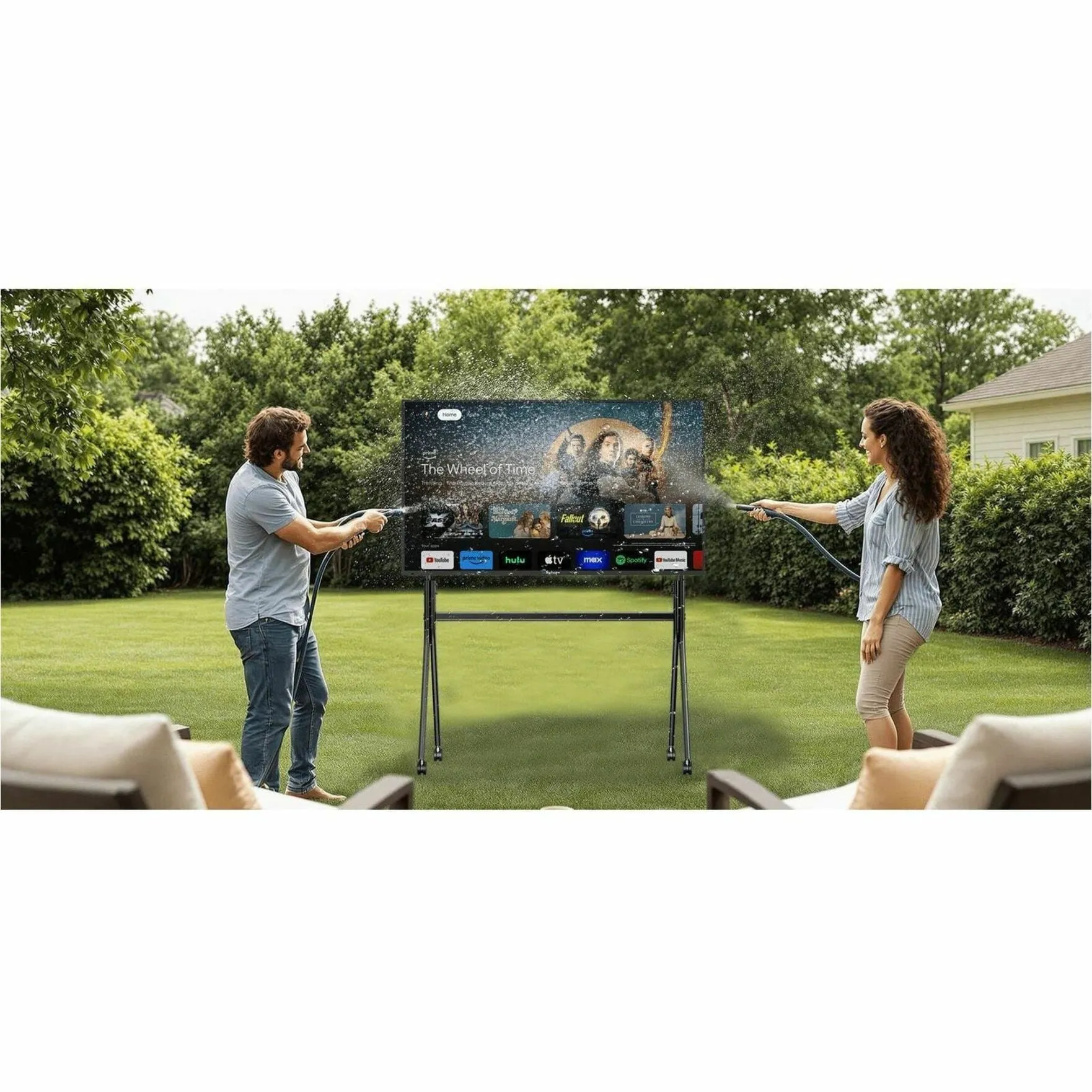 Sylvox TV S50MCMA0 — Y Type Rolling TV Cart