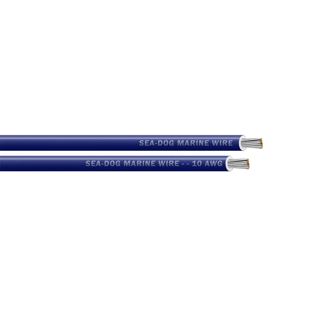 SeaDog 8010062 — Sea-Dog 10 AWG Dark Blue Primary Wire - 100'