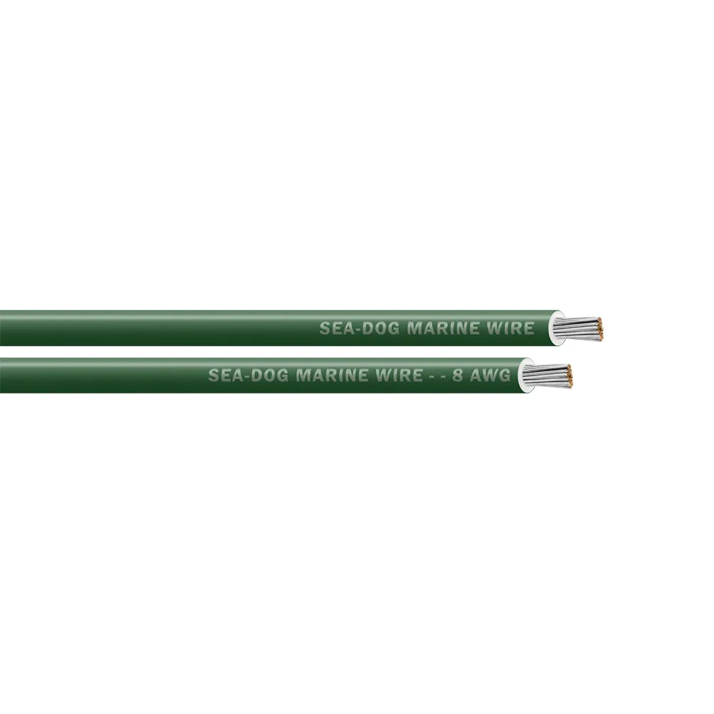 SeaDog 8008040 — Sea-Dog 8 AWG Green Primary Wire - 25'