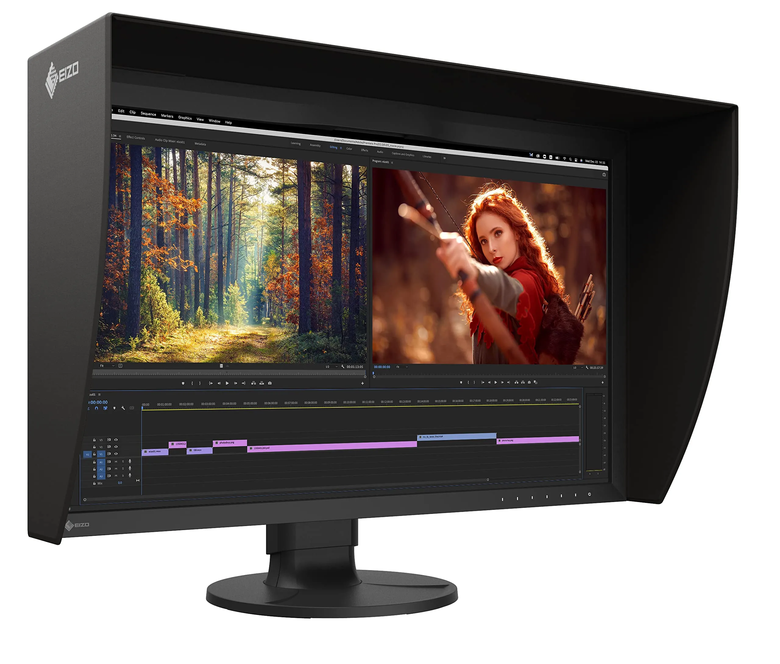 EIZO CG2700X-BK — 27-inch 4K Wide Color Gamut IPS Monitor