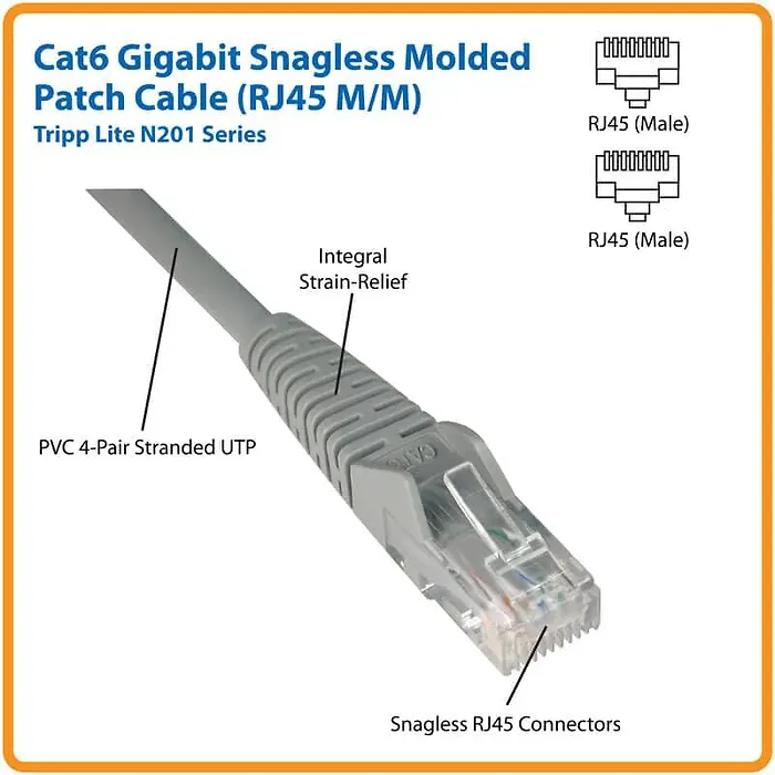 EATON TRIPP LITE SERIES CONNECTIVIT-N201-010-BK