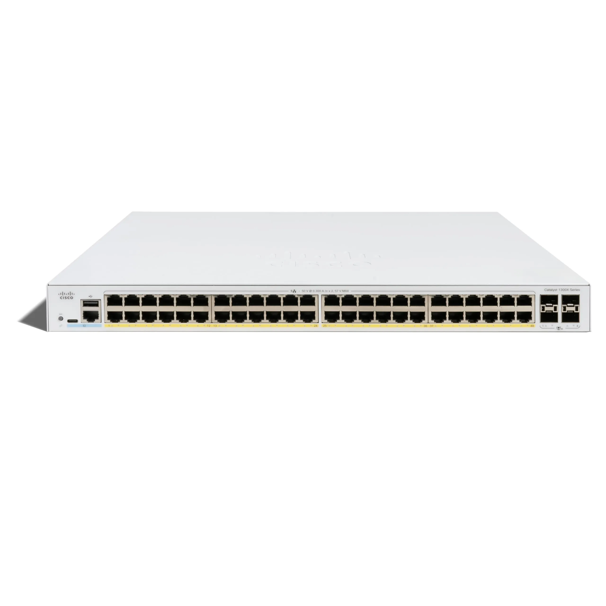 Cisco C1300X-48P-4X — CATALYST 1300X 48-PORT GE, POE, 4X10G SFP+