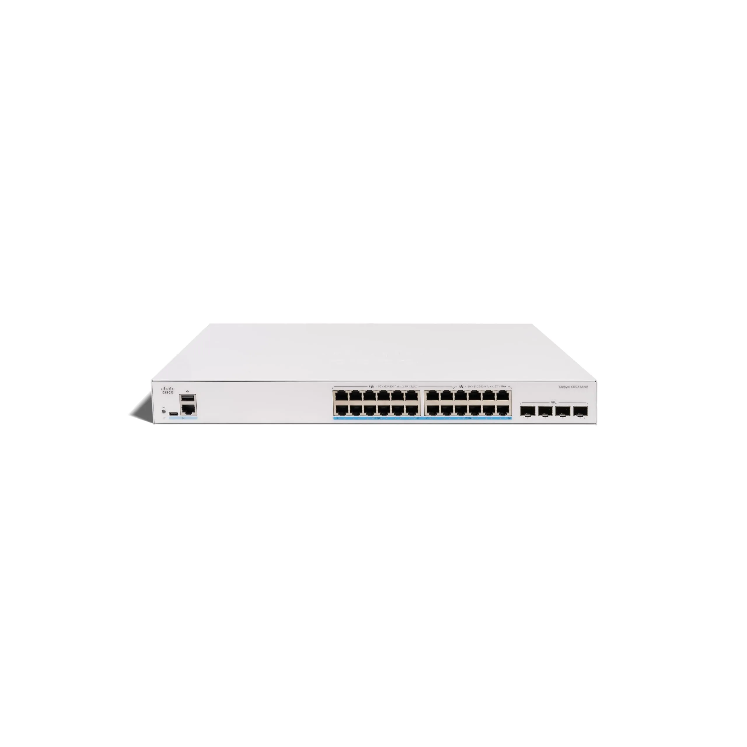 Cisco C1300X-24MU-4X — CATALYST 1300X 24-PORT 2.5GE, UPOE, 4X10G SFP+