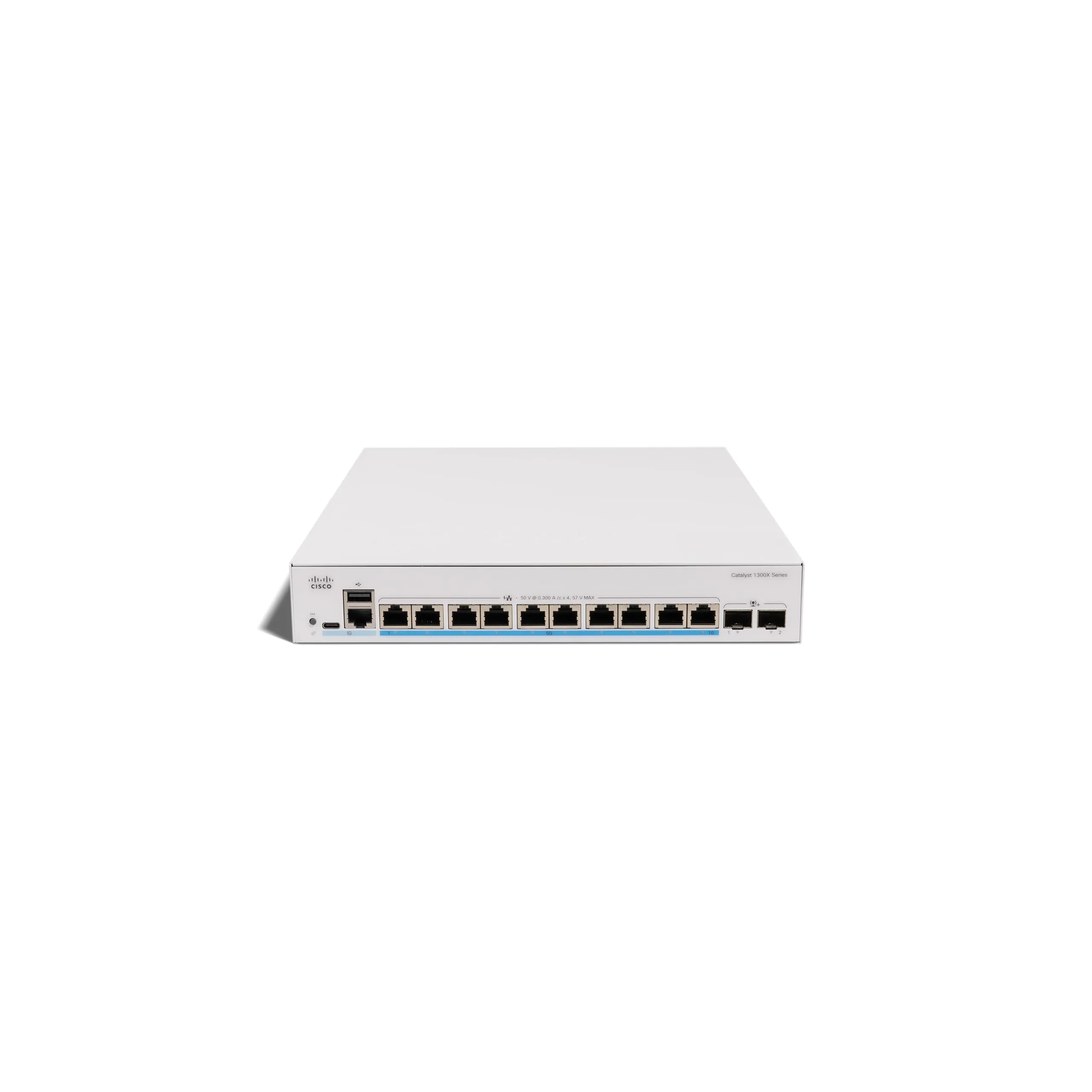 Cisco C1300X-10NU-2X — CATALYST 1300X 10-PORT 5GE, UPOE, 2X10G SFP+