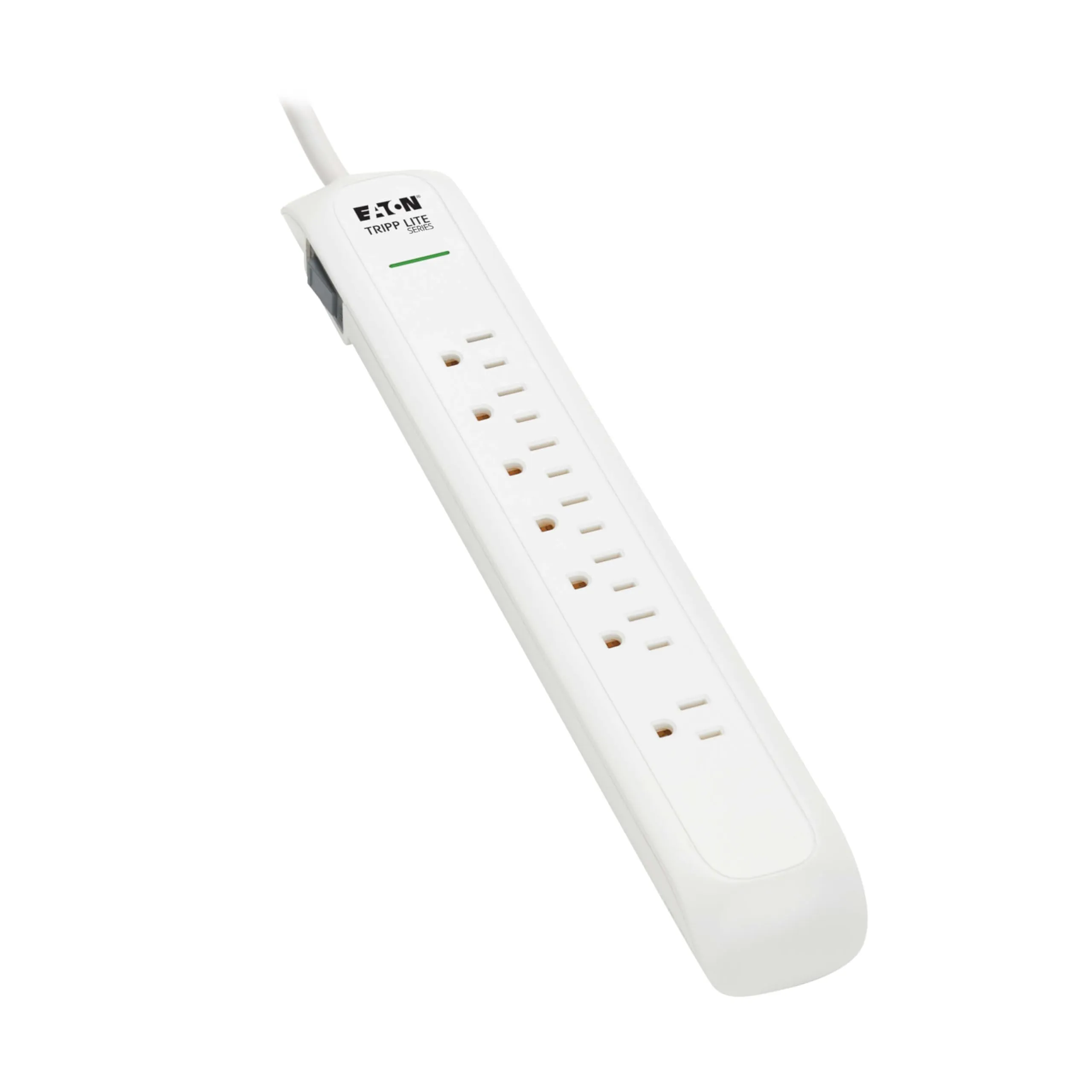 Eaton Tripplite TLP76 — TRIPP LITE SERIES 7-OUTLET SURGE PROTECTOR - 5-15R OUTLETS, 1500 JOULES, 6 FT. (
