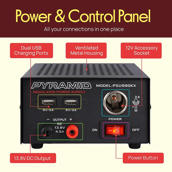 PYRAMID(R) CAR AUDIO-PSU990KX