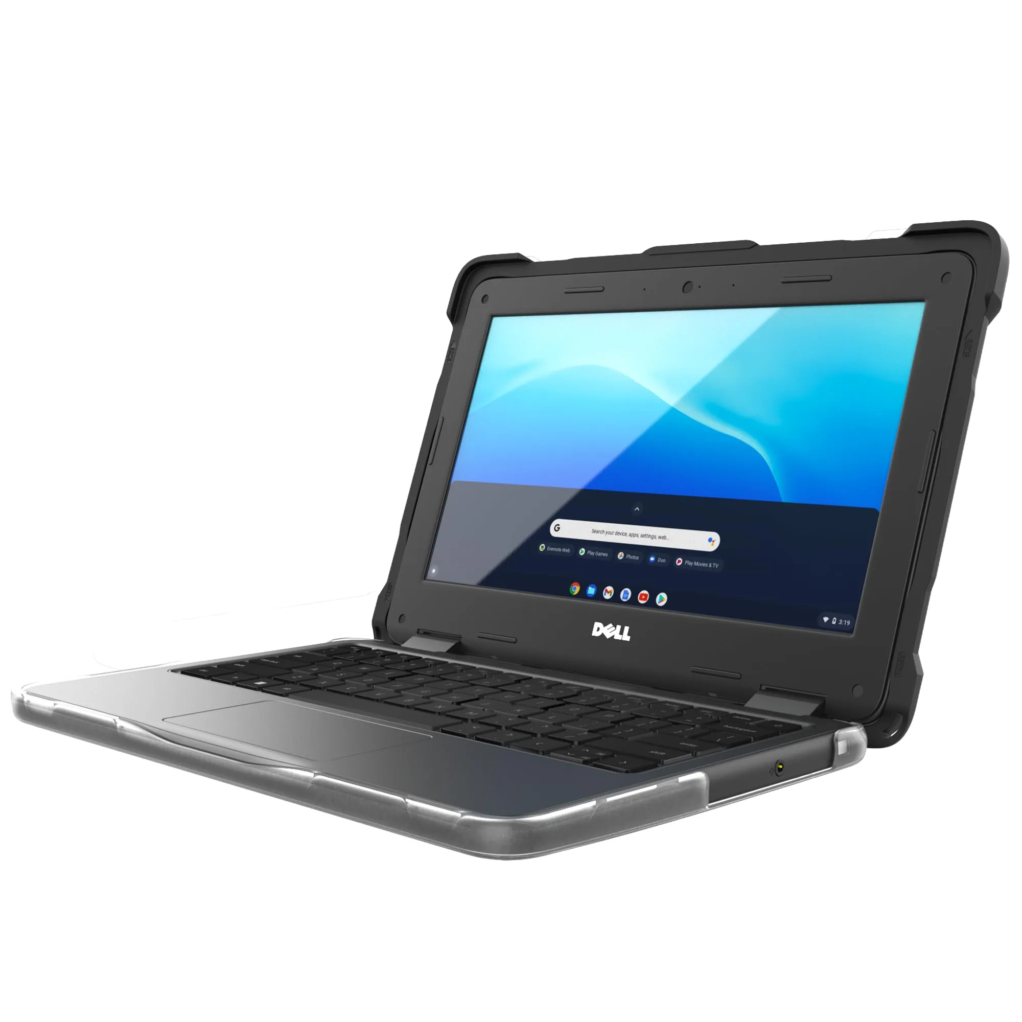 GUMDROP 06D017 — GUMDROP SLIMTECH FOR DELL 11" (CLAMSHELL) - RUBBERIZED BUMPERS SURROUND THE TOP