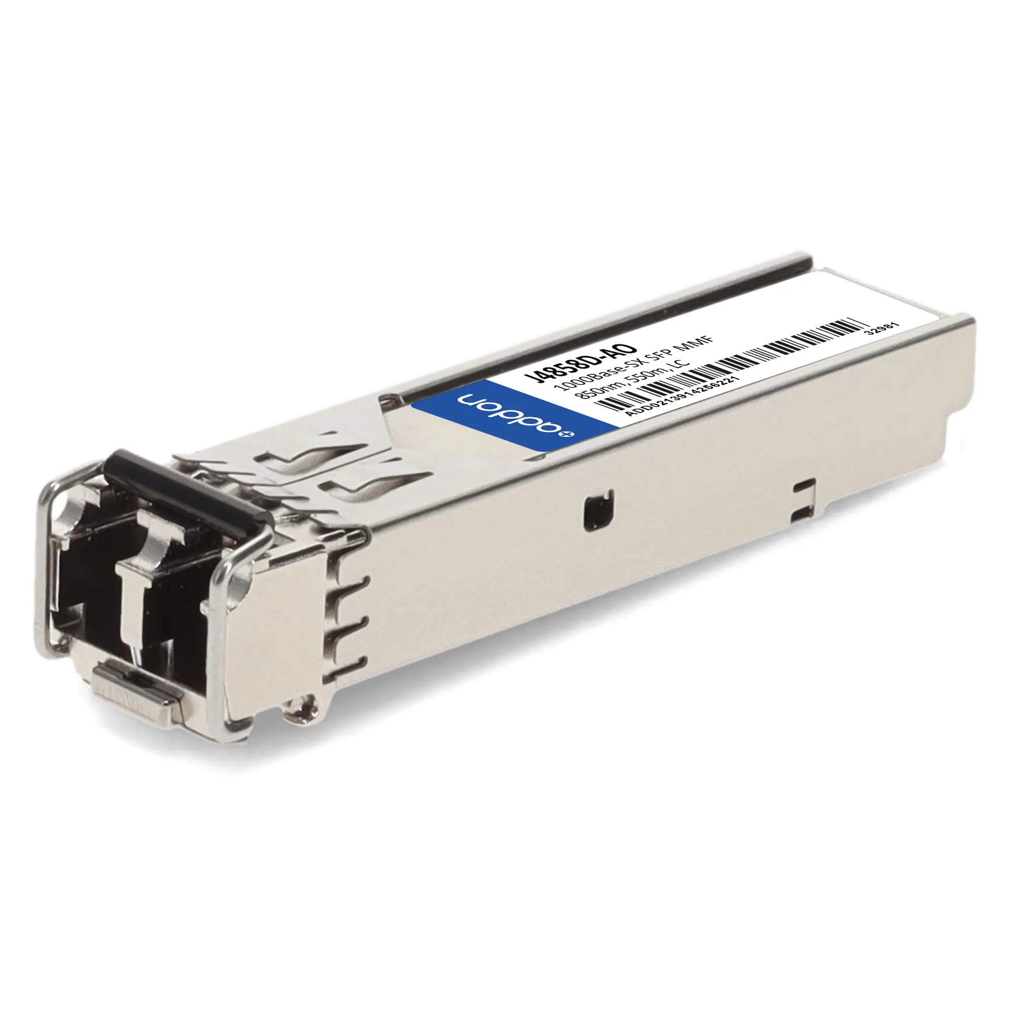 ADDON J4858D-AO — ADDON HP J4858D COMPATIBLE TAA COMPLIANT 1000BASE-SX SFP TRANSCEIVER (MMF, 850NM
