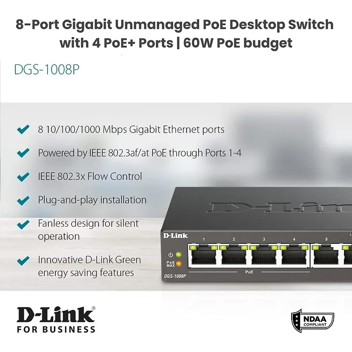 D-Link-DGS-1008P